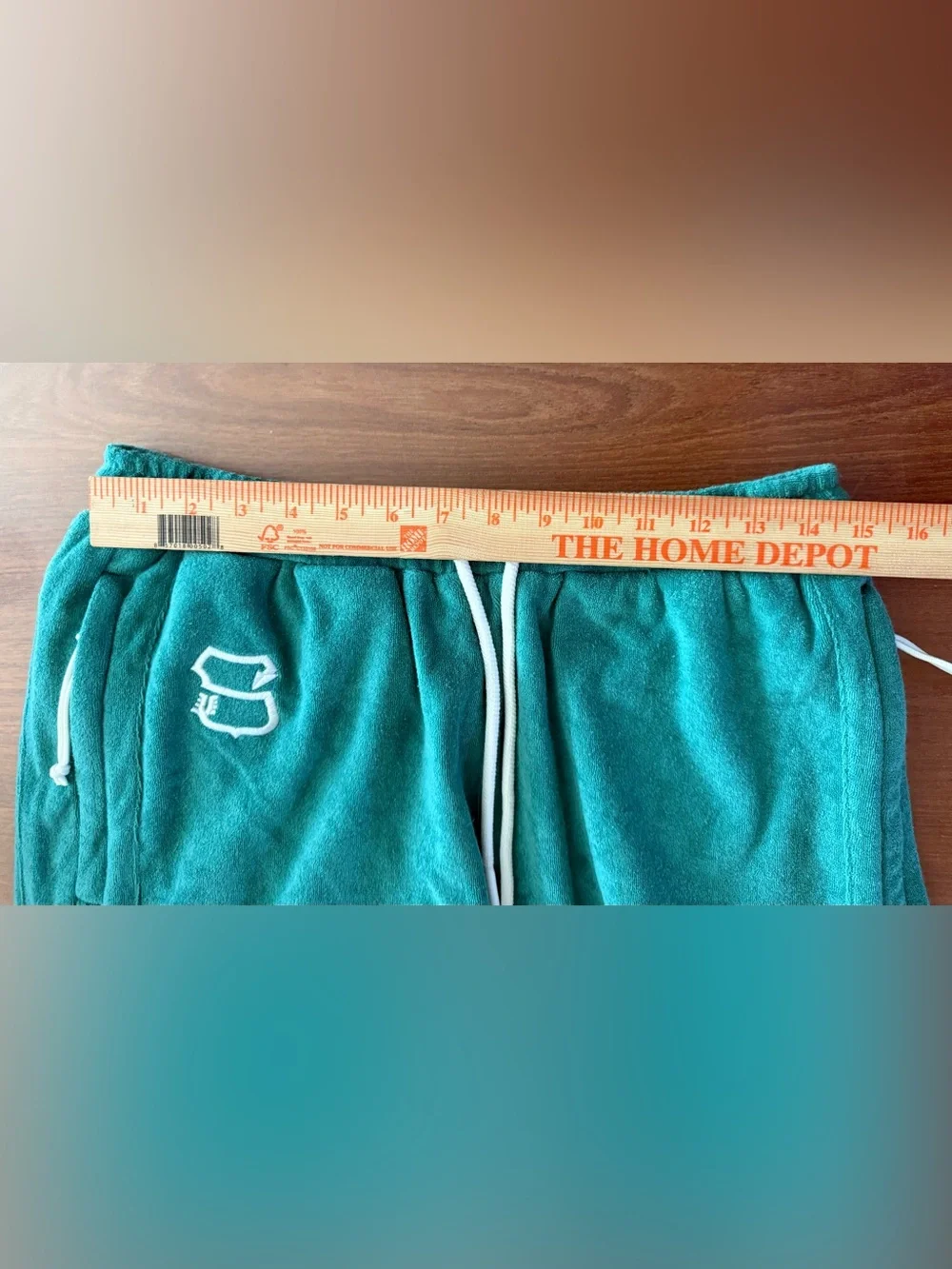 Sugarloaf Social Club x Byrdie Golf Terry Cloth Shorts Medium Green
